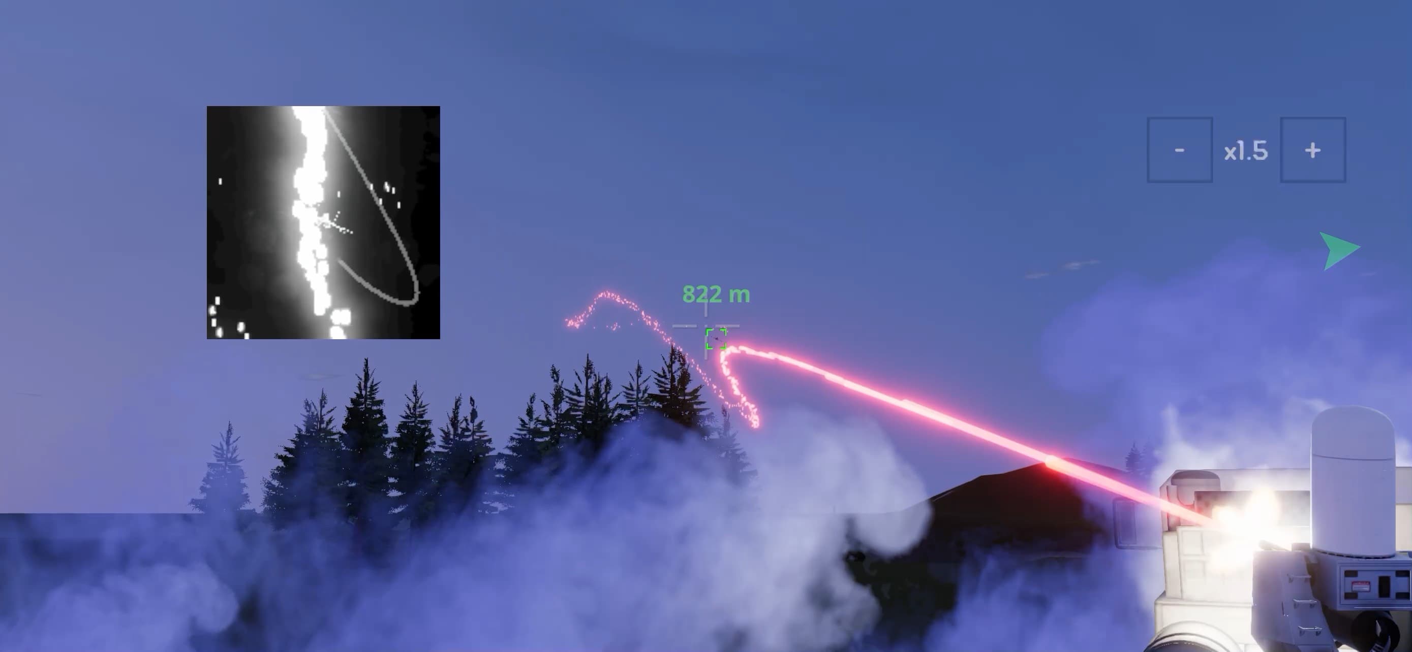 C-RAM CIWS simulator screenshot 1 - screenshot