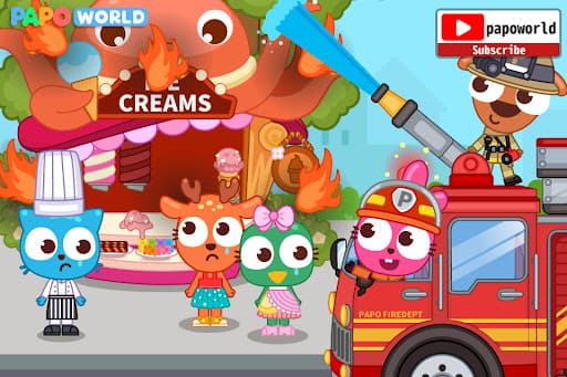 Papo Town Fire Department screenshot 1 - screenshot