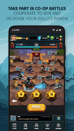 Slash & Roll: Dice Heroes screenshot 2 - screenshot
