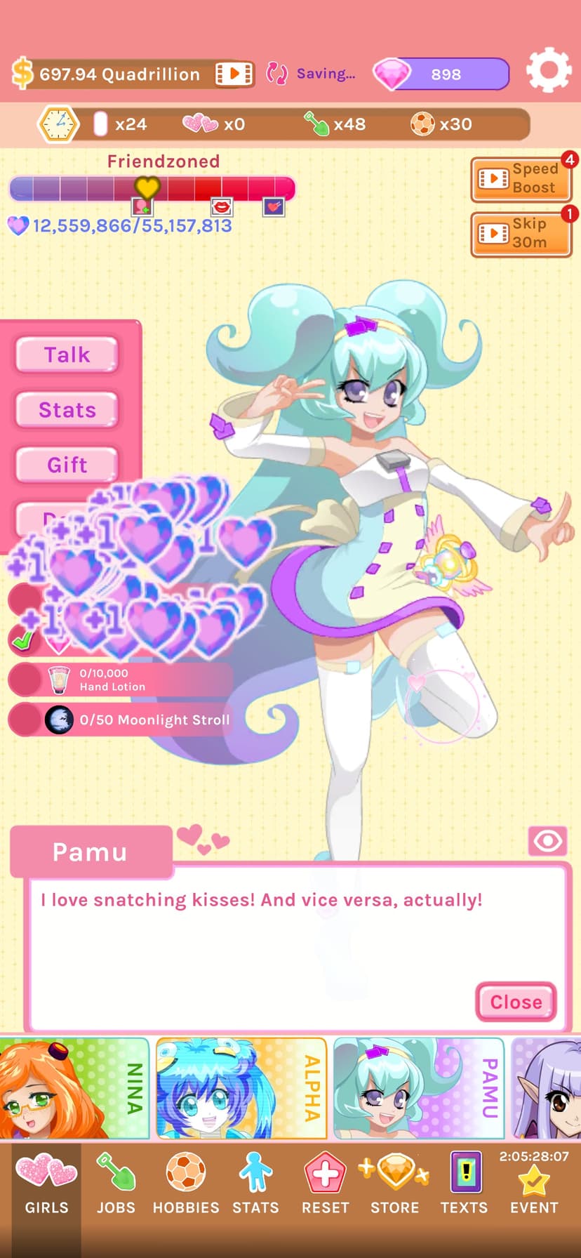 Crush Crush - Idle Dating Sim screenshot 7 - screenshot