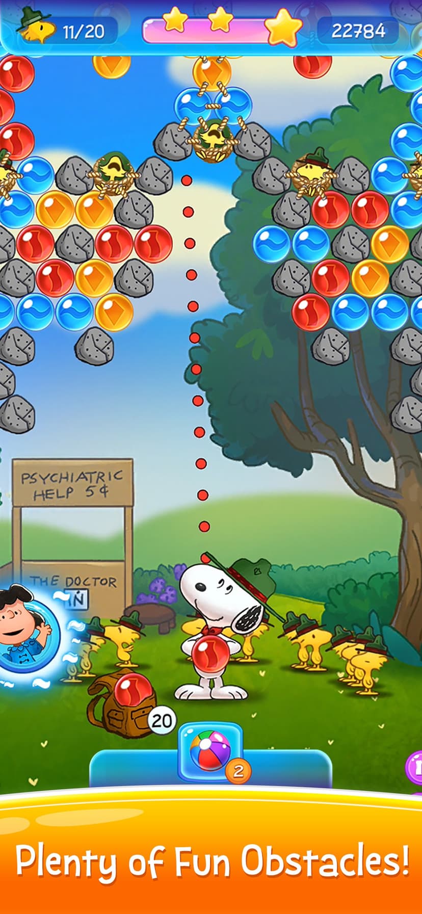 Bubble Shooter - Snoopy POP! screenshot 2 - screenshot