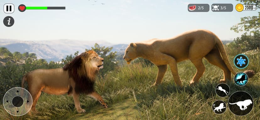 Lion Simulator Animal Survival screenshot 4 - screenshot