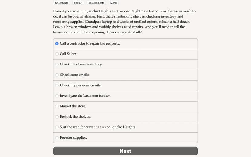 Null - screenshot