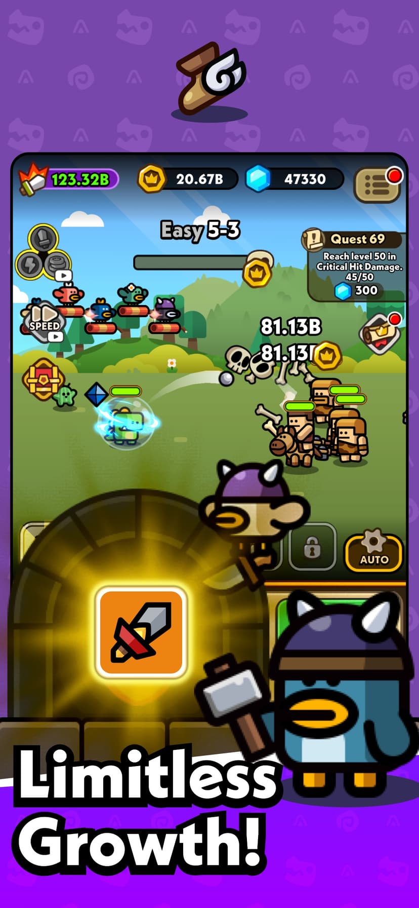 Hero Dino®: Idle RPG screenshot 3 - screenshot