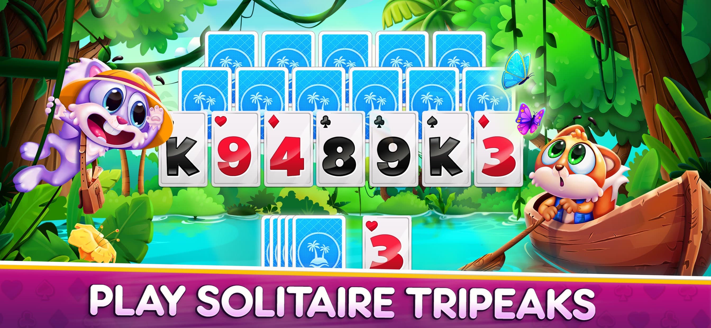 Solitaire Tripeaks - Tri peaks screenshot 1 - screenshot