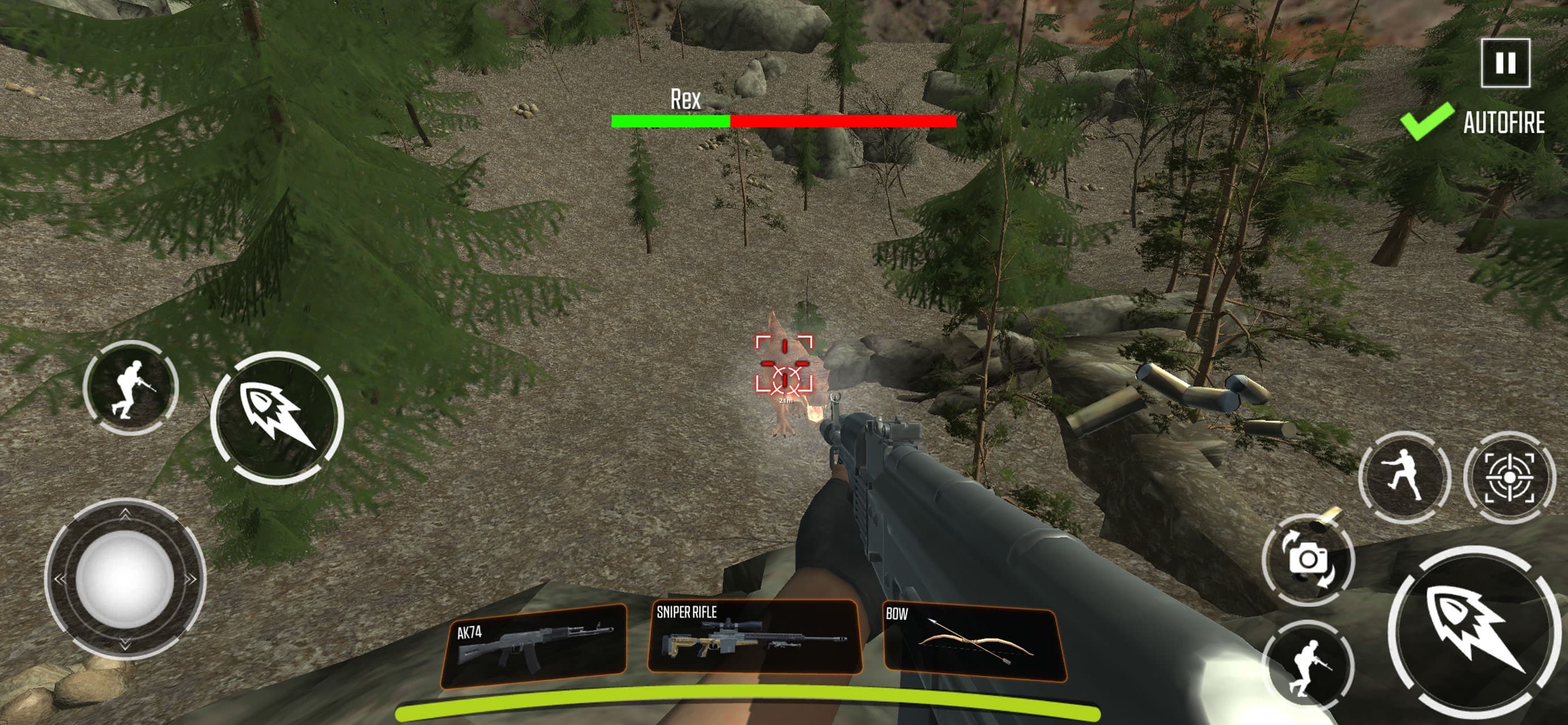 Dino Hunter - dinosaur games screenshot 4 - screenshot