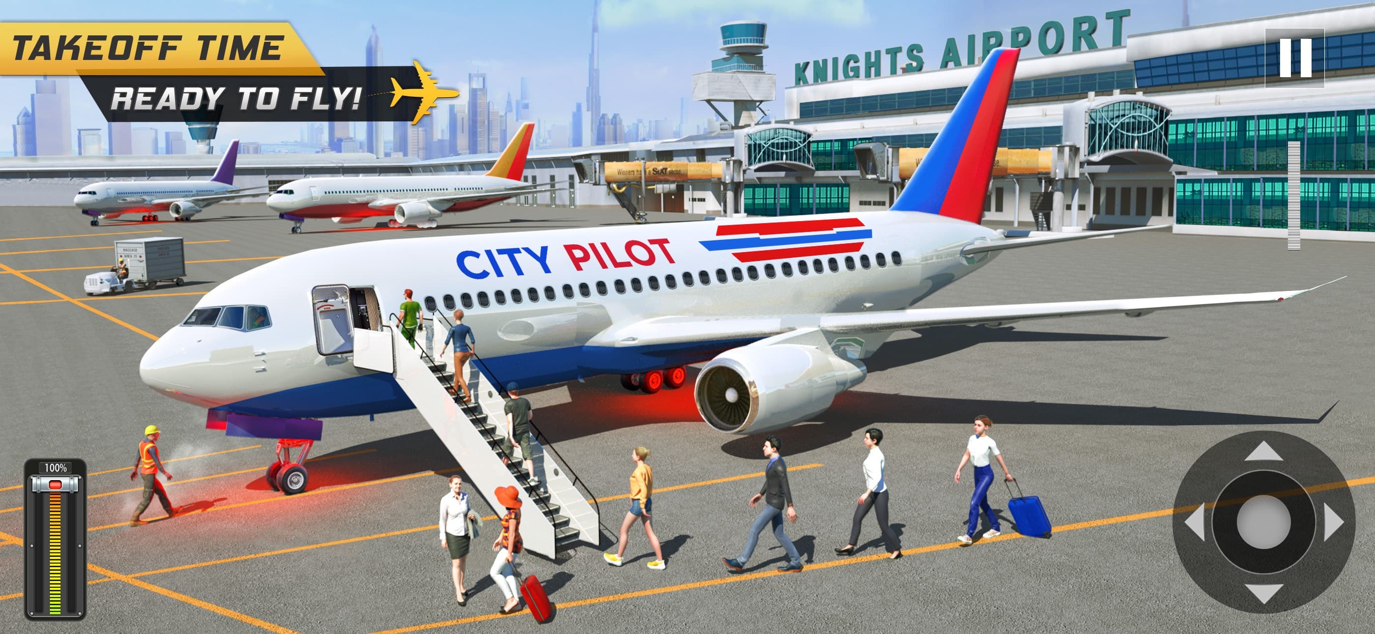 SkyDrift: Airplane Game 3D screenshot 1 - screenshot