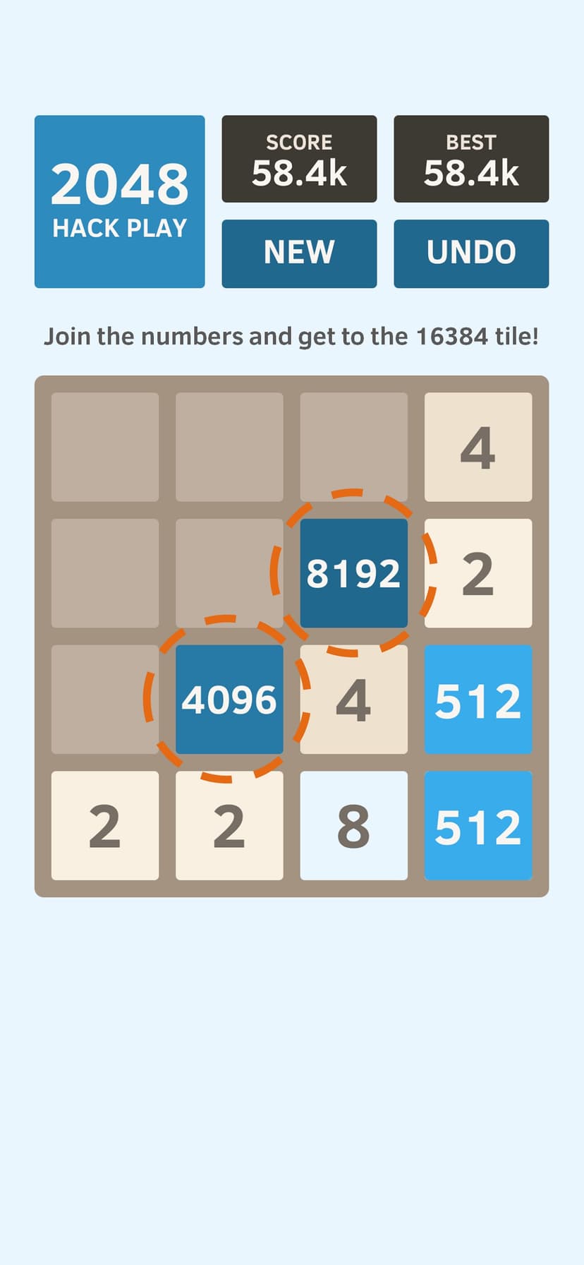 2048 Hack Play screenshot 5 - screenshot