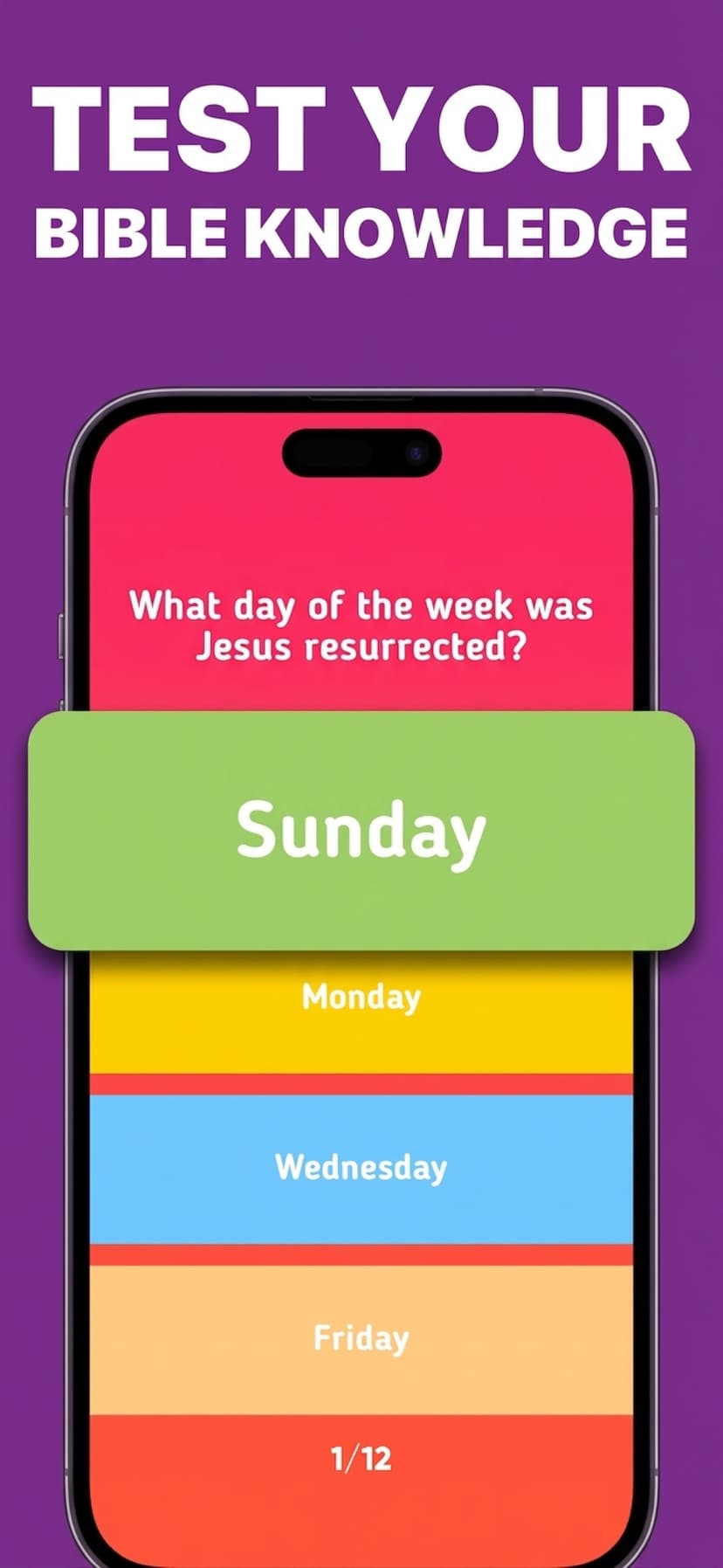 Bible Trivia Quiz - Fun Game screenshot 1 - screenshot