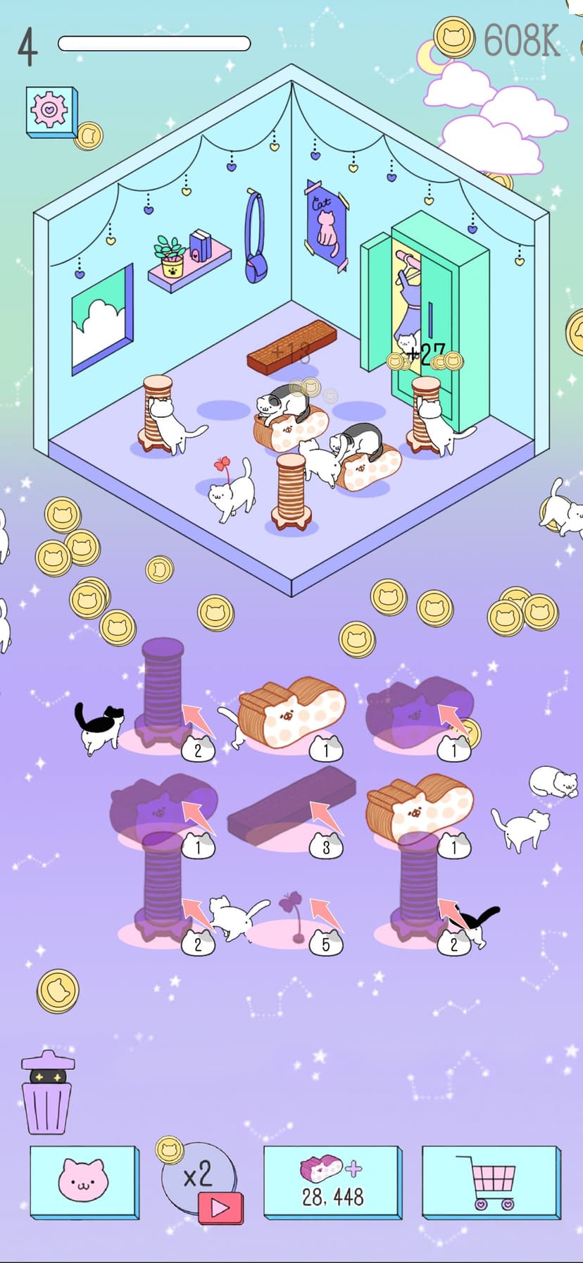 Cat Room: Purrfect Cats screenshot 2 - screenshot