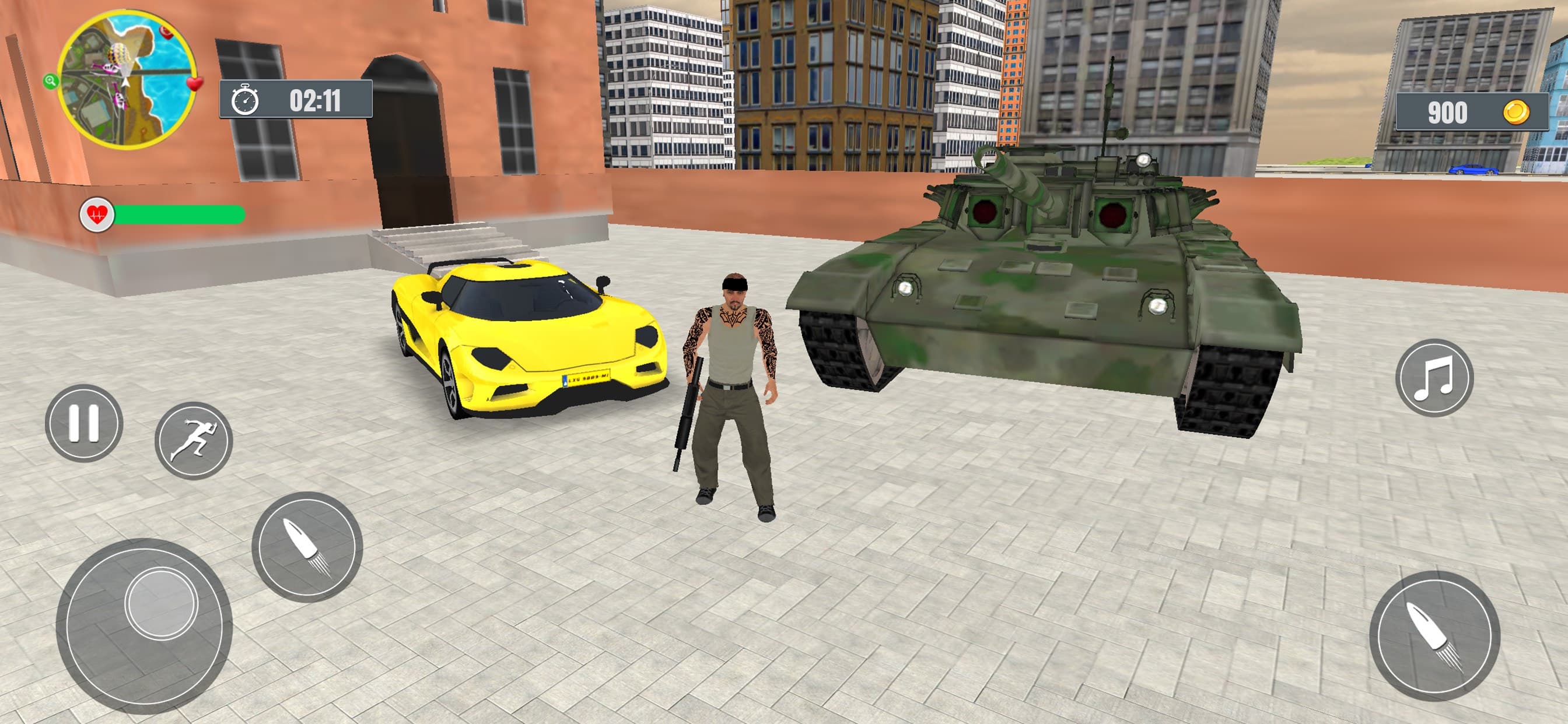 GT Gangster Super Fighter Game screenshot 3 - screenshot