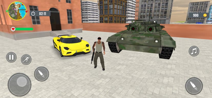 GT Gangster Super Fighter Game screenshot 3 - screenshot