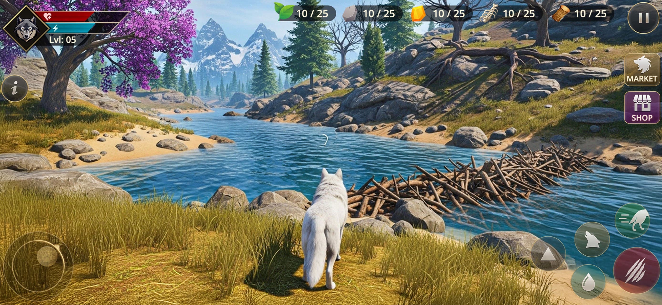Real Wolf Simulator: Rpg Games screenshot 2 - screenshot