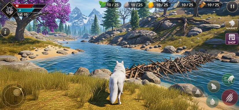 Real Wolf Simulator: Rpg Games screenshot 2 - screenshot