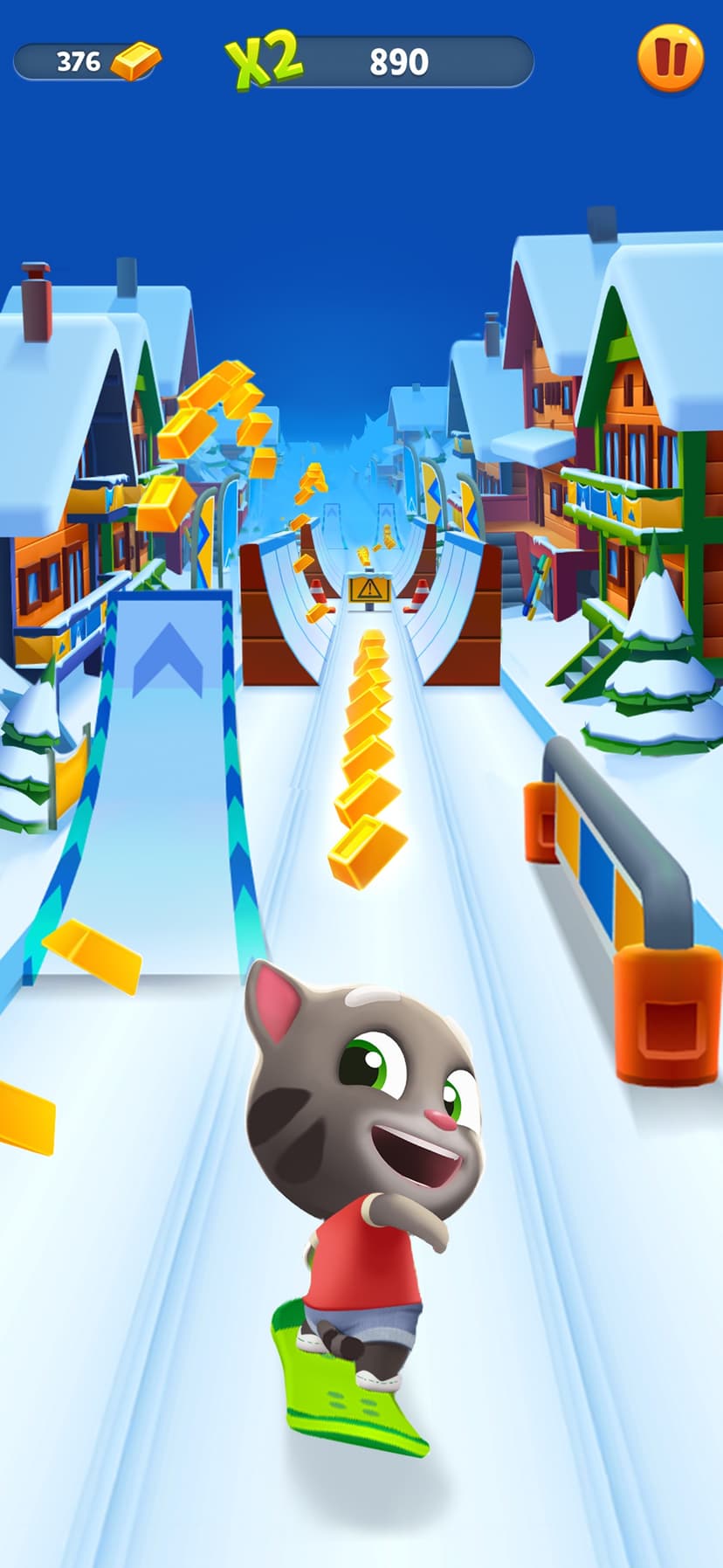 Talking Tom Gold Run screenshot 1 - screenshot