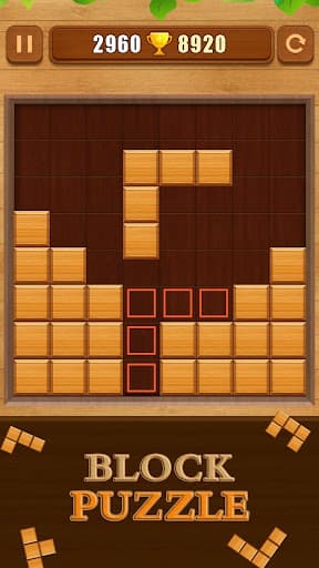 Wood Block Puzzle screenshot 1 - screenshot
