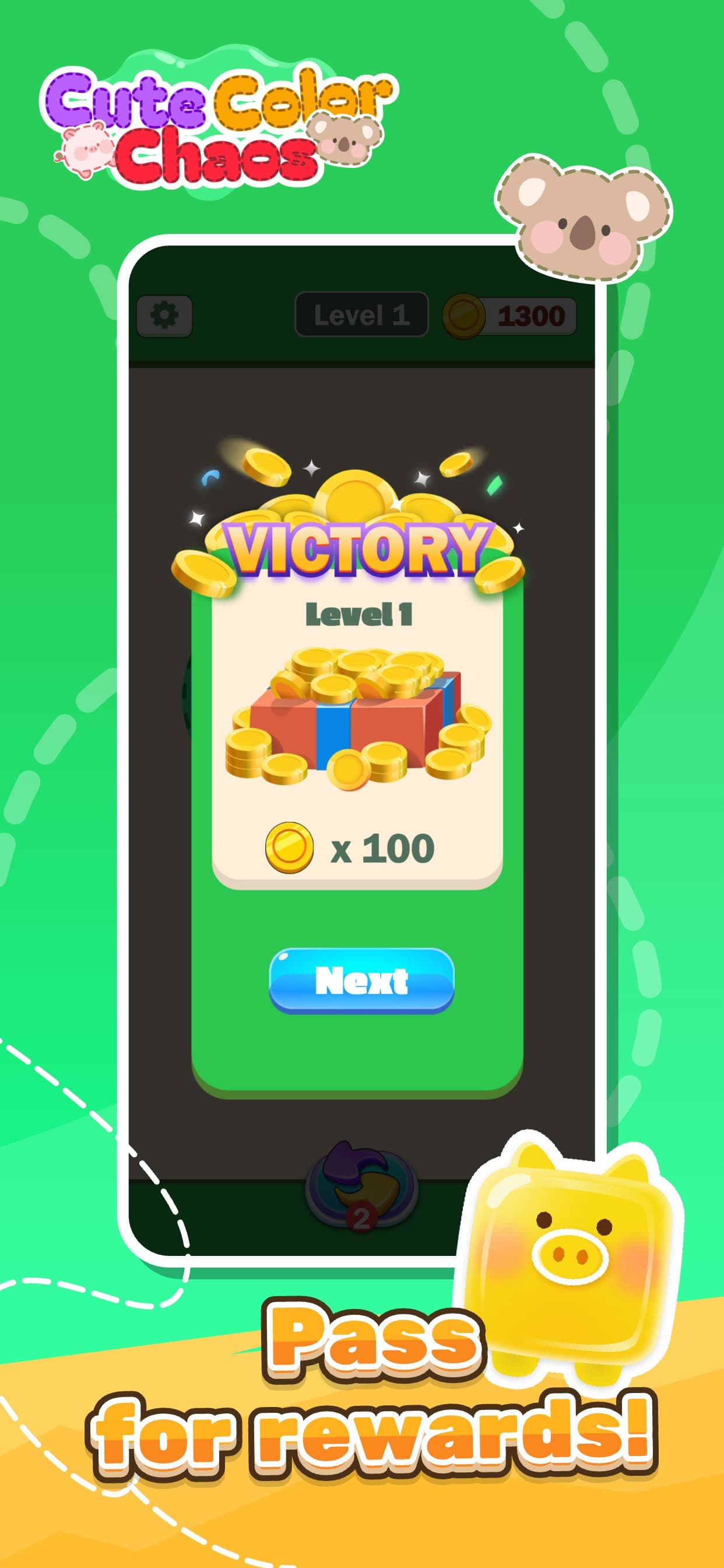 Cute Color Chaos screenshot 4 - screenshot
