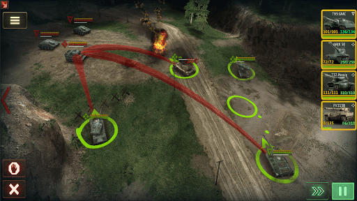 Armor Age: WW2 tank strategy screenshot 7 - screenshot