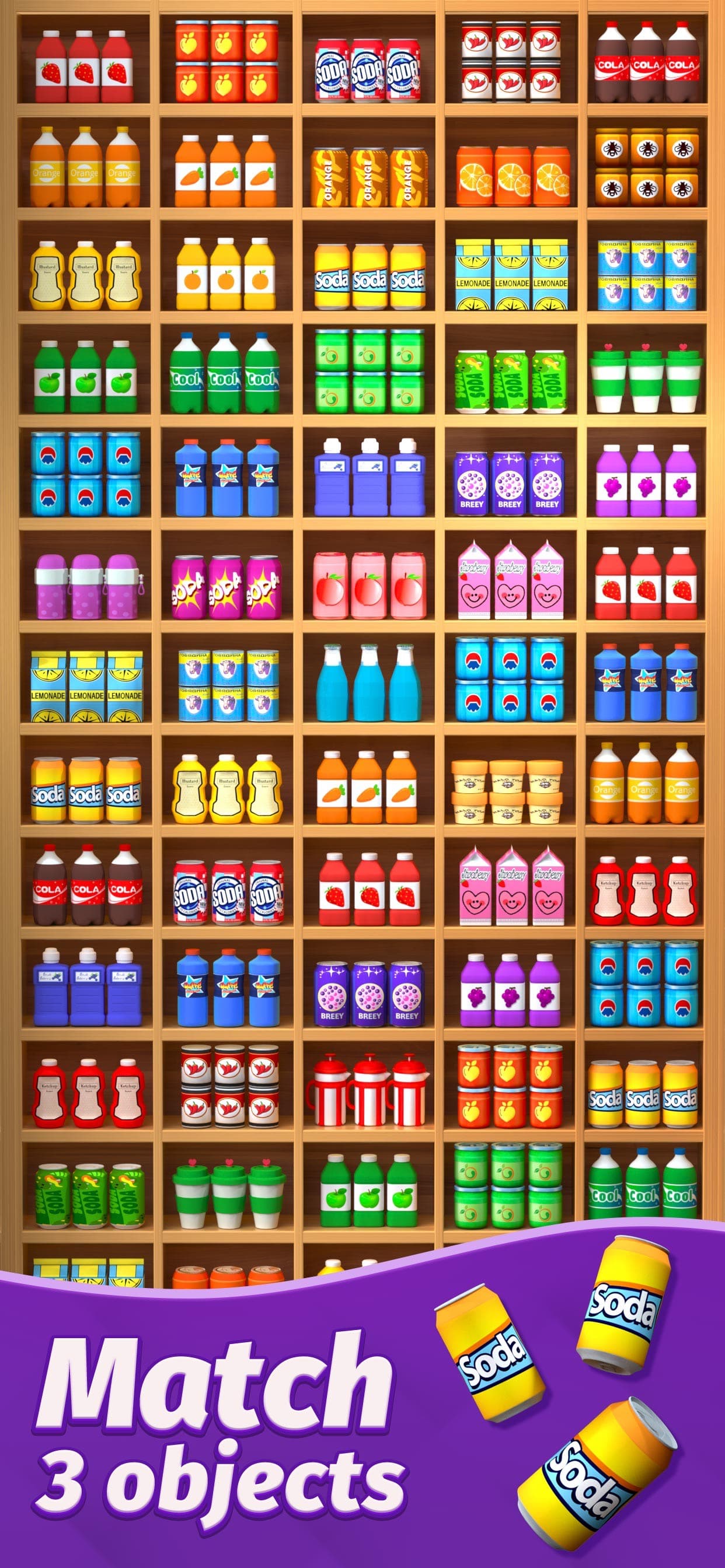 Goods Sort™ - Triple Master 3D screenshot 2 - screenshot