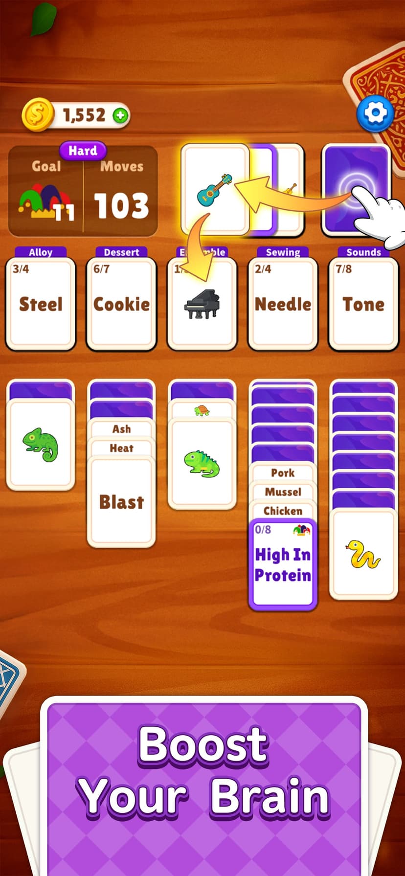 Words Klondike : Associations screenshot 3 - screenshot