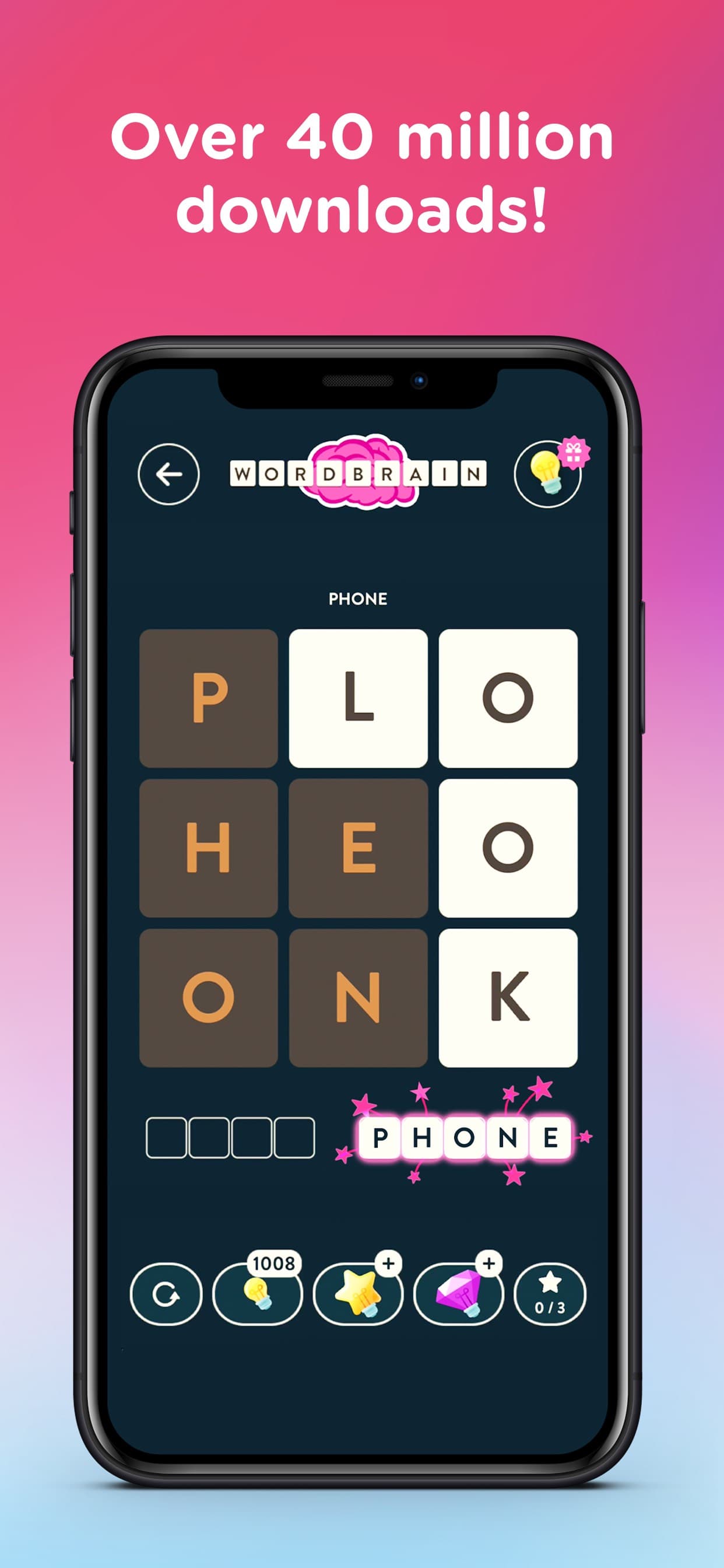 WordBrain: classic word puzzle screenshot 1 - screenshot