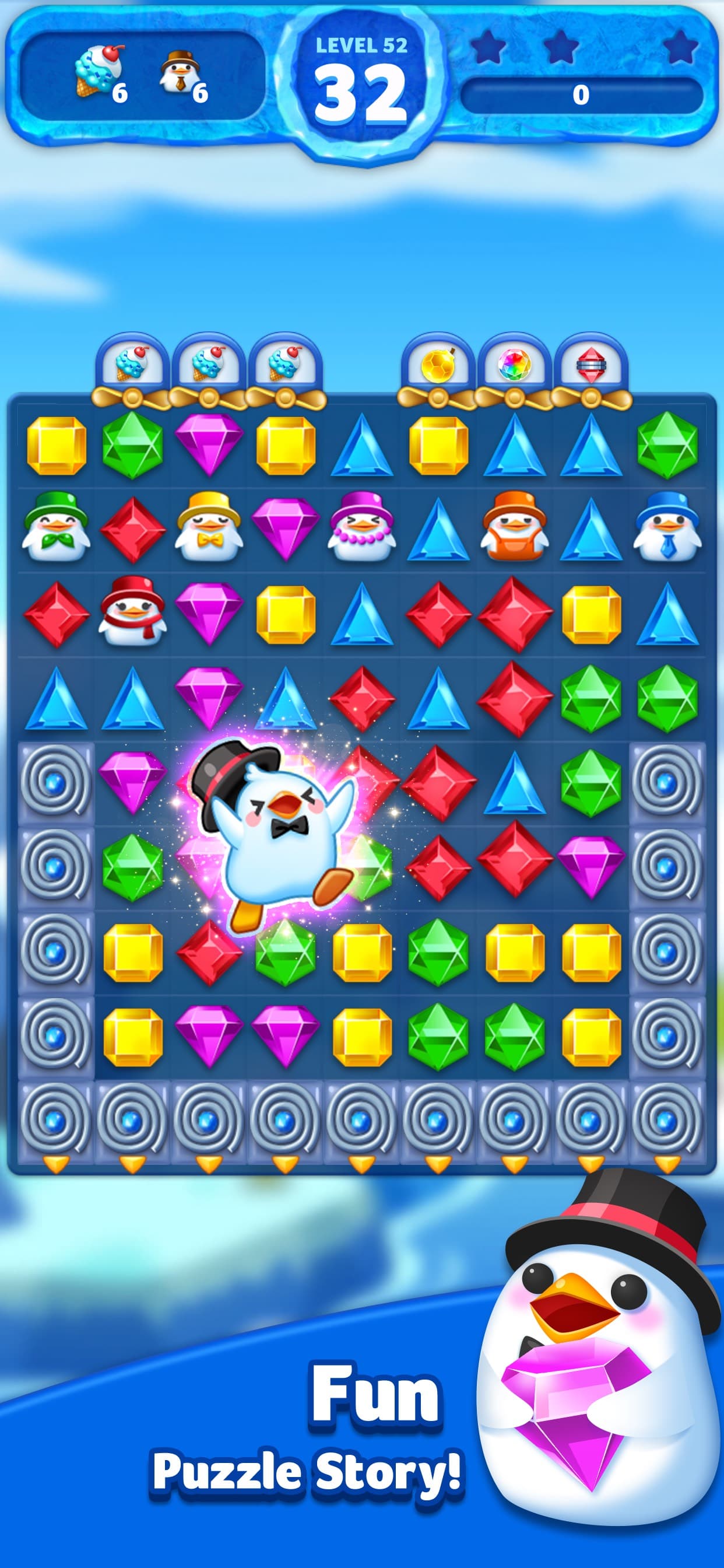 Jewel Ice Mania: Match3Puzzle! screenshot 3 - screenshot