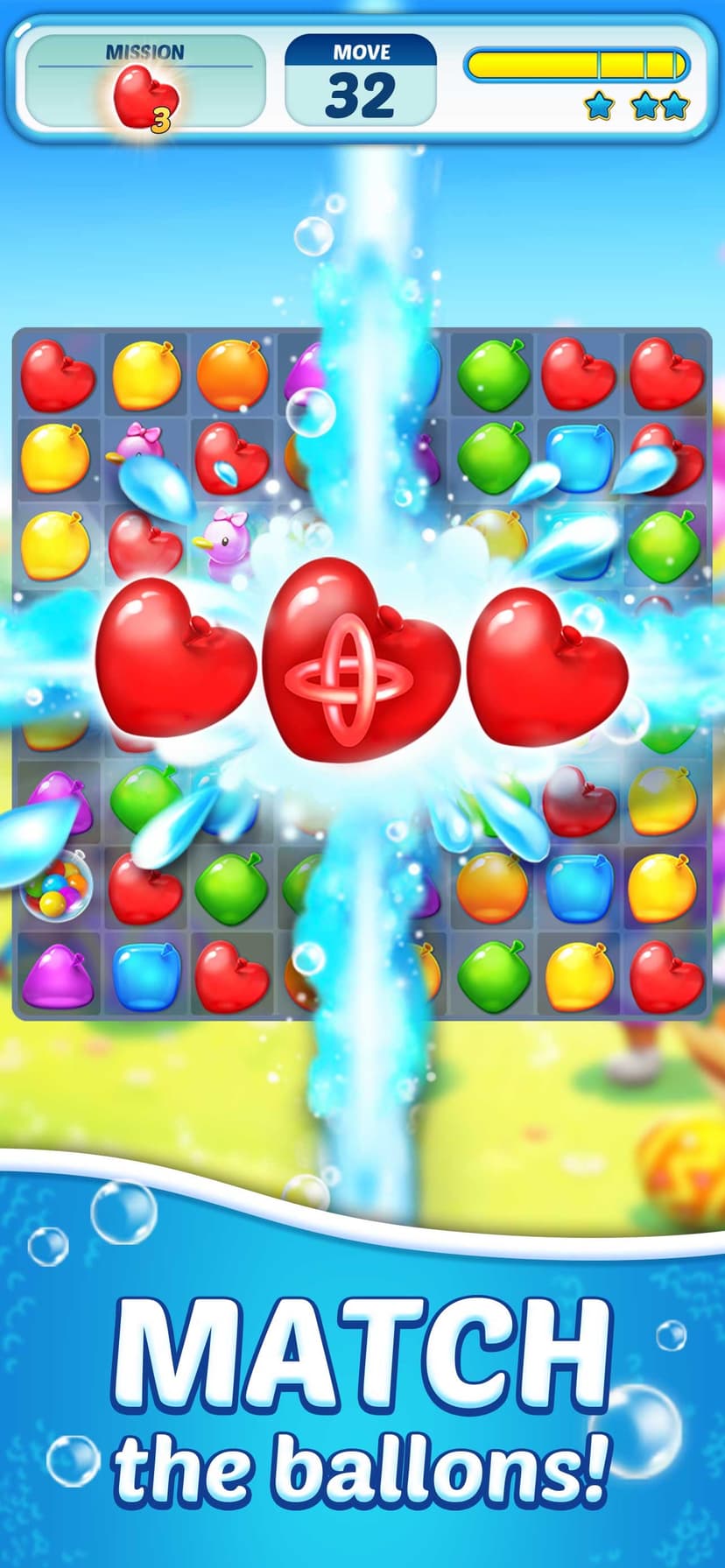 Water Splash – Cool Match 3 screenshot 1 - screenshot