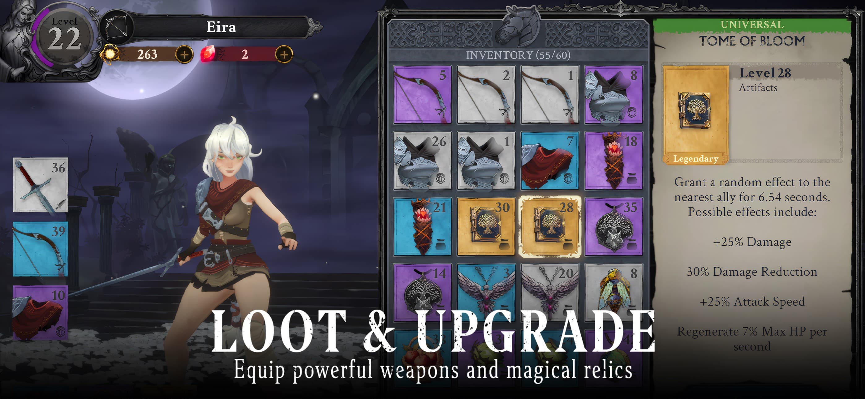Soul Huntress: Offline Games screenshot 1 - screenshot