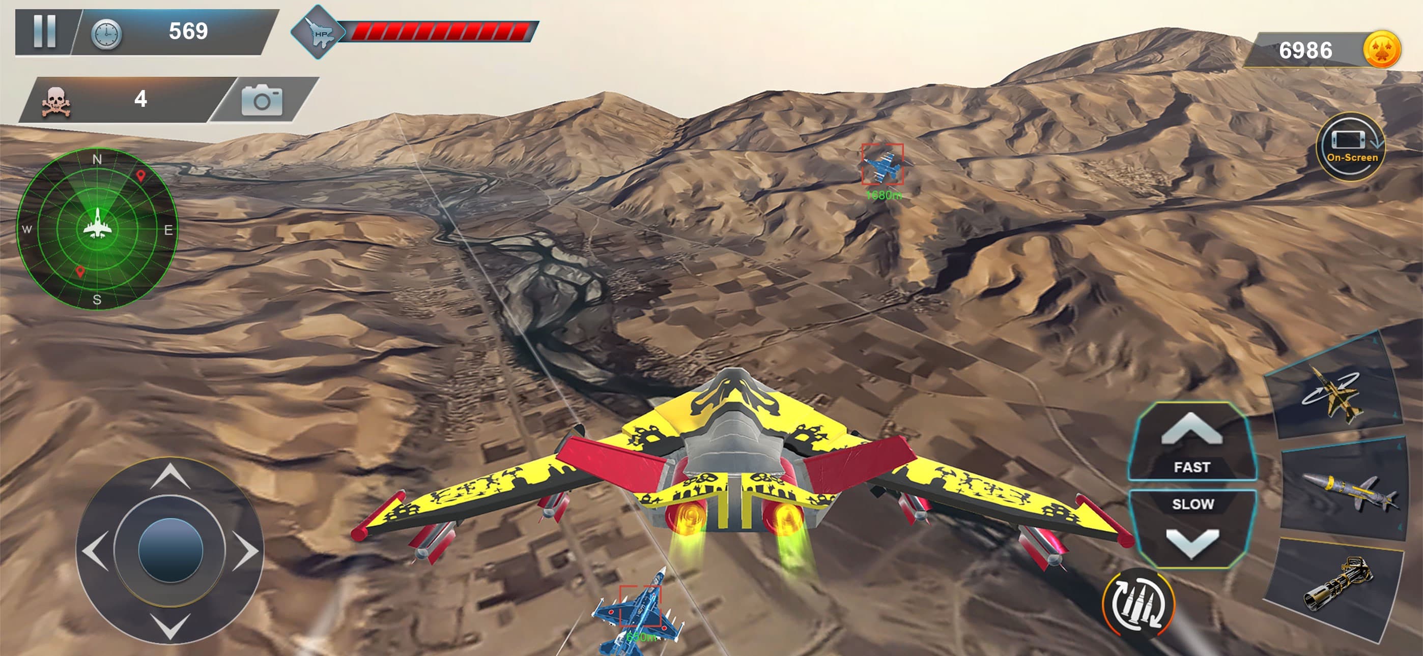 Airplane War Fighter Jet Games screenshot 10 - screenshot