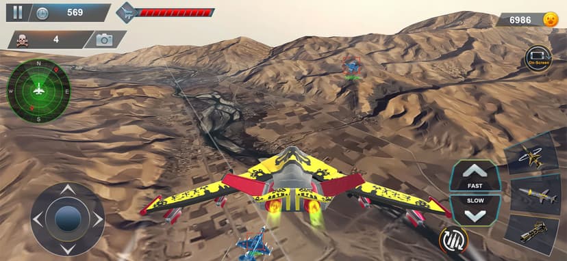 Airplane War Fighter Jet Games screenshot 10 - screenshot