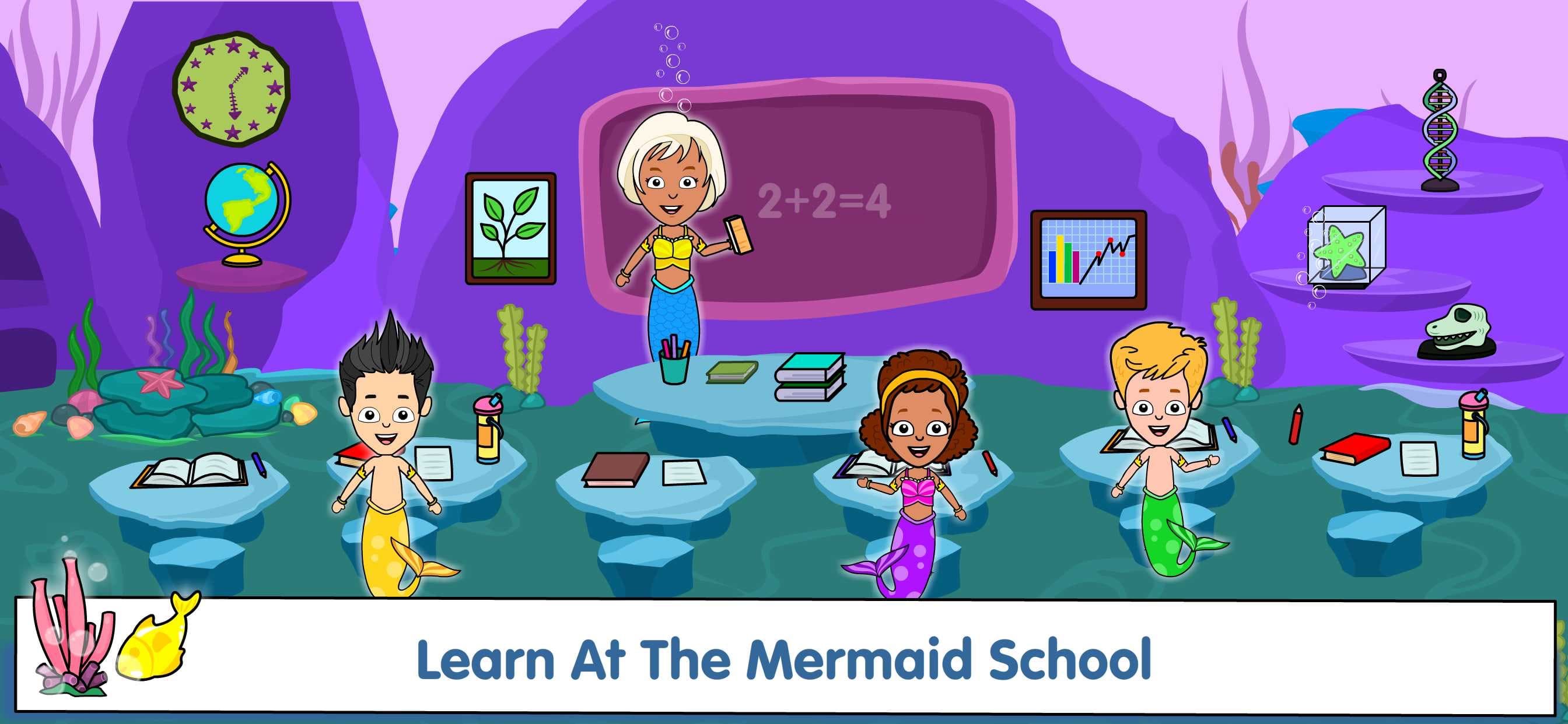 Tizi Town Little Mermaid Games screenshot 3 - screenshot