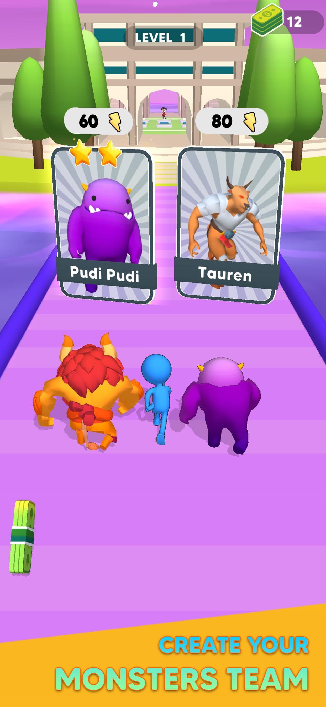 Monster Draft: Running Game screenshot 1 - screenshot