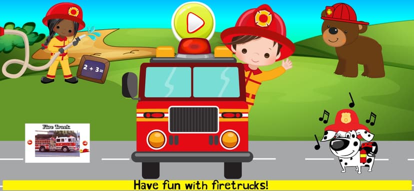Fireman Game Fire-Truck Games screenshot 1 - screenshot