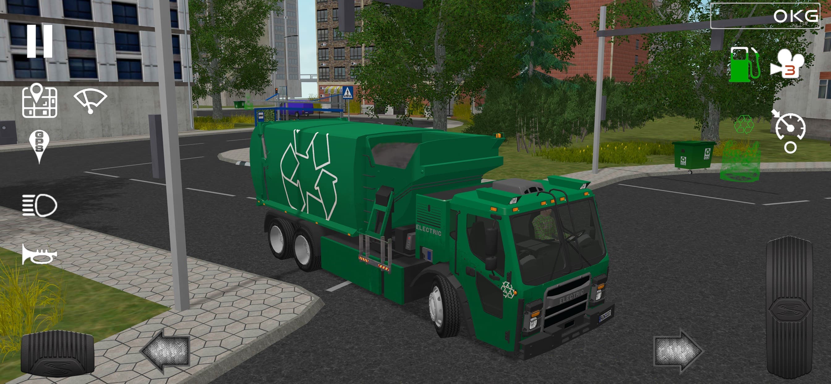 Trash Truck Simulator screenshot 3 - screenshot