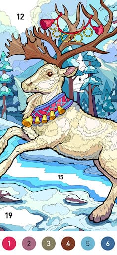 Christmas Winter Coloring Book screenshot 4 - screenshot