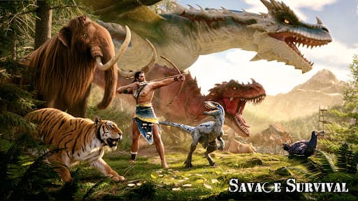 Savage Survival:Jurassic Isle screenshot 1 - screenshot