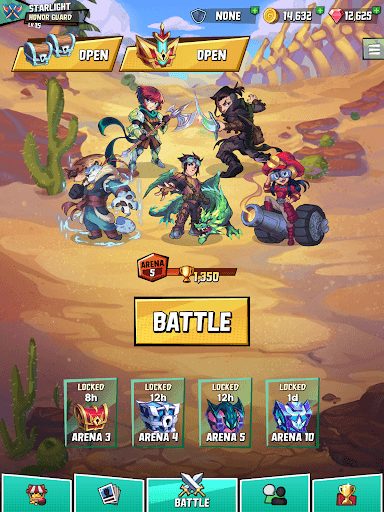 Puzzle Brawl: Match 3 PvP RPG screenshot 13 - screenshot