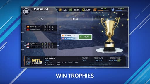 Tennis Manager Mobile screenshot 5 - screenshot