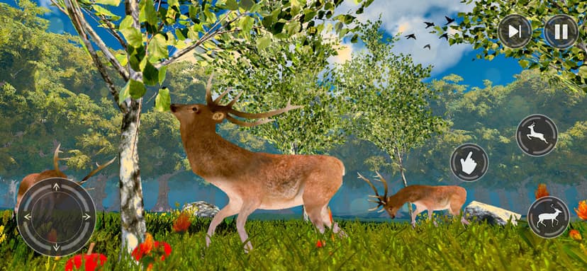 Deer Simulator: Animal Life screenshot 1 - screenshot