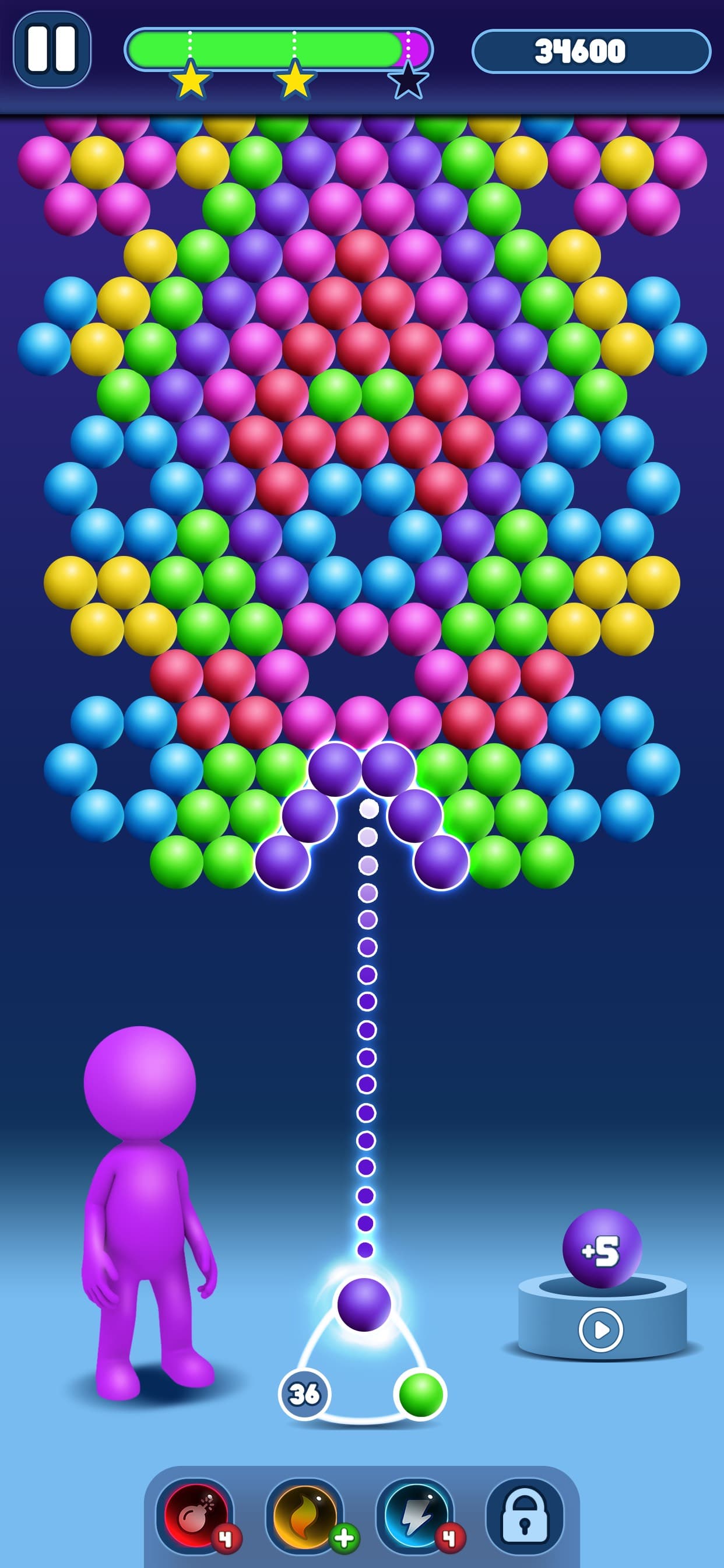 Bubble Shooter Pro! Pop Puzzle screenshot 2 - screenshot