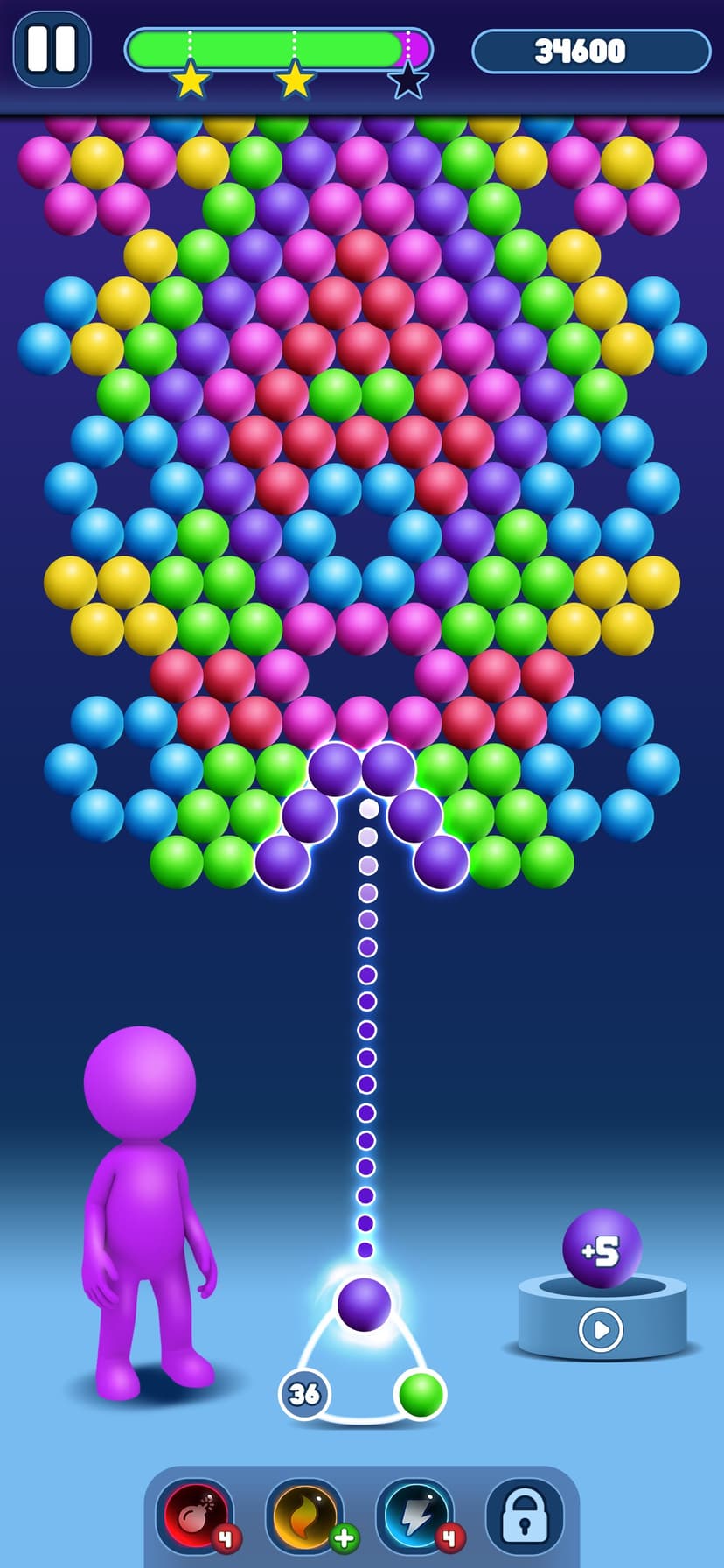 Bubble Shooter Pro! Pop Puzzle screenshot 2 - screenshot