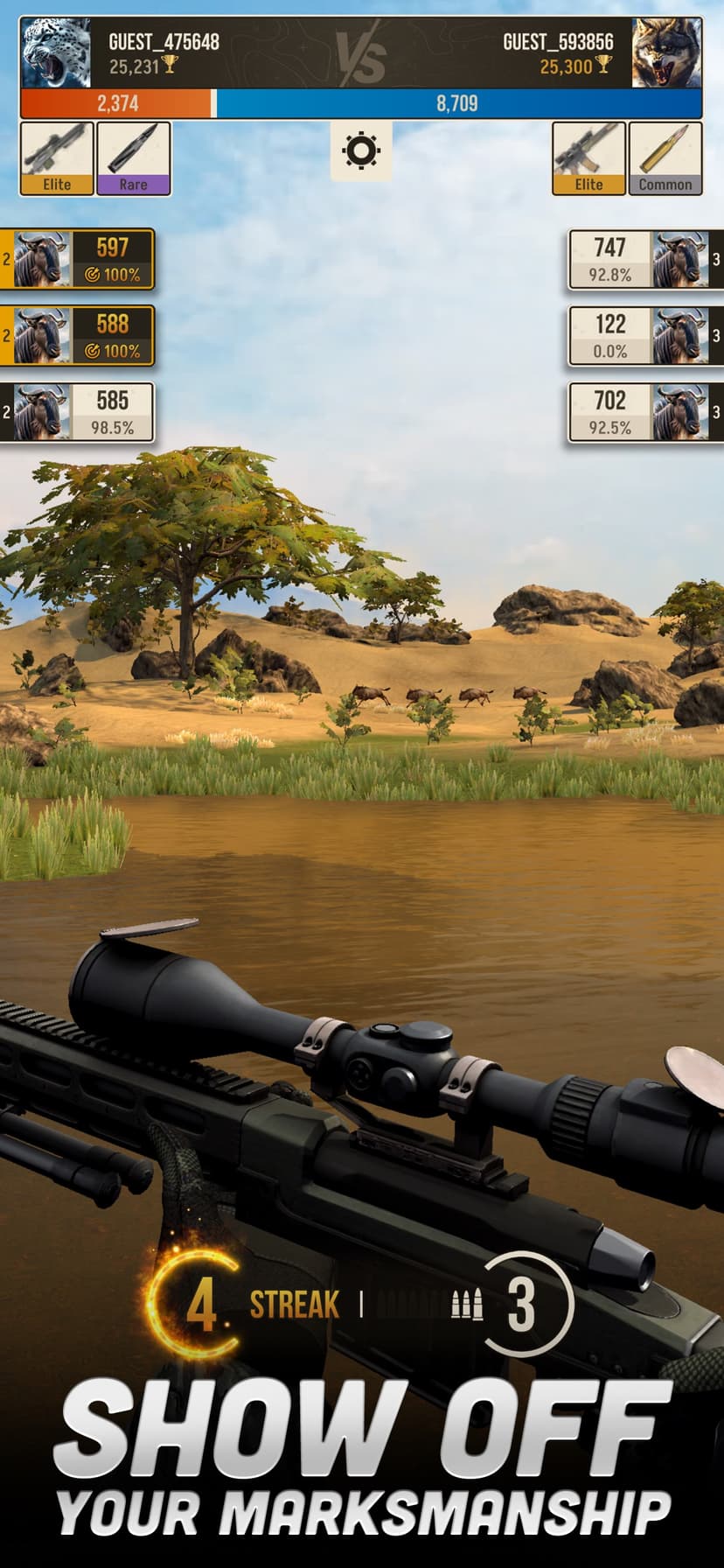 Hunting Battle: Sniper Hunter screenshot 3 - screenshot