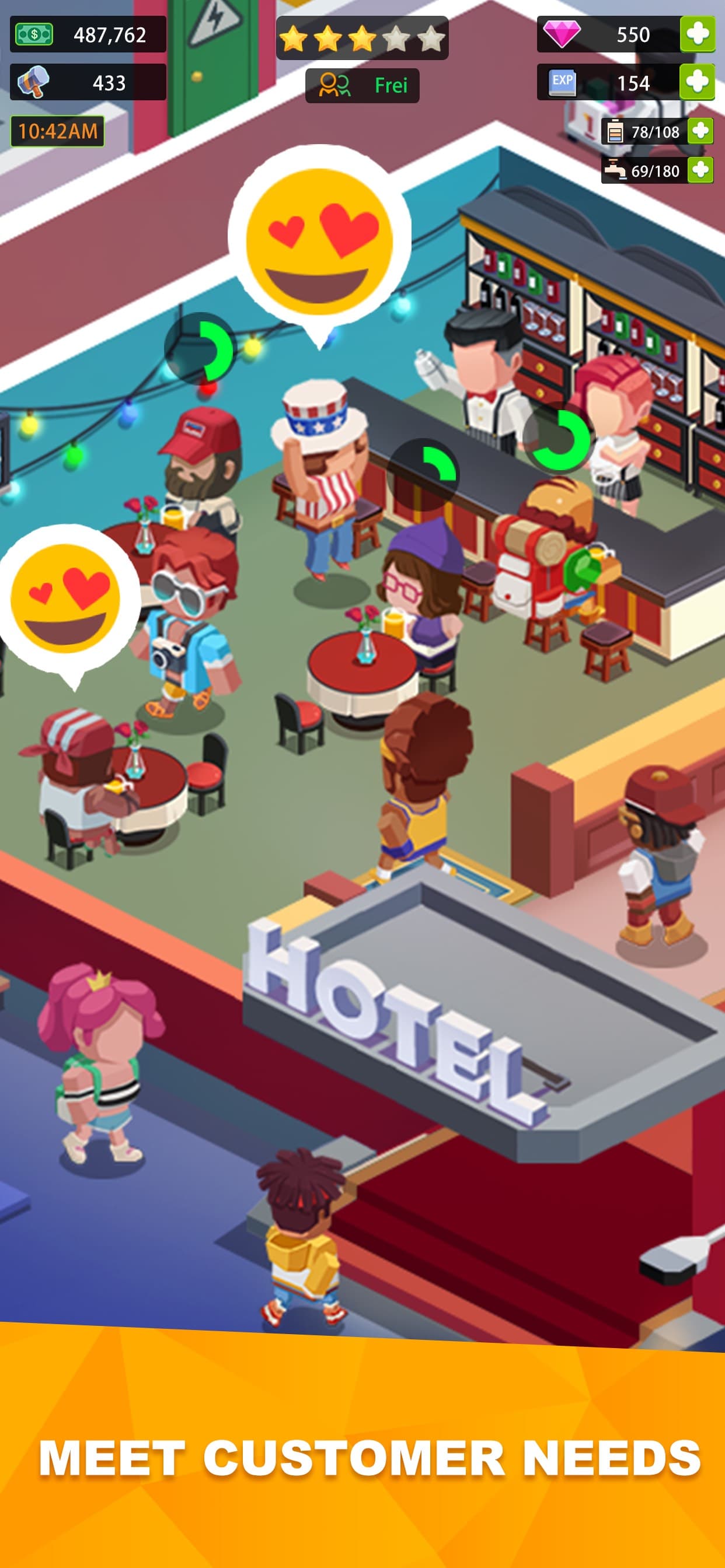 Sim Hotel Tycoon screenshot 2 - screenshot