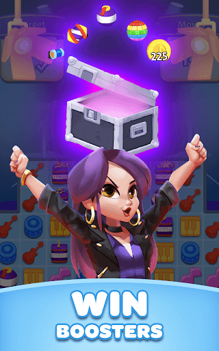 Match 3 - Hard Rock Adventures screenshot 12 - screenshot