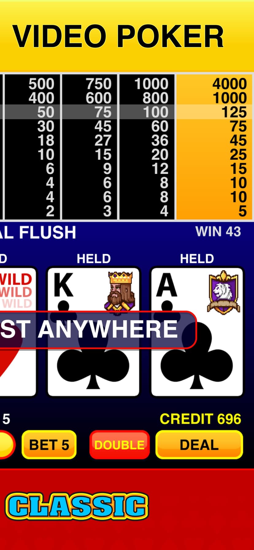 Video Poker Classic ® screenshot 2 - screenshot