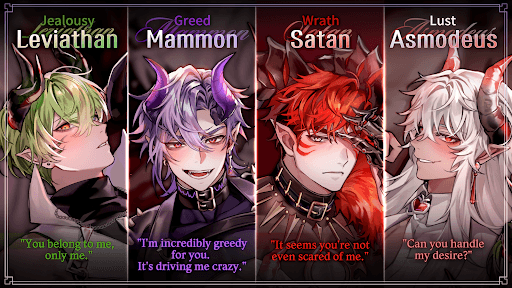 Kiss in Hell: Romance Otome screenshot 2 - screenshot