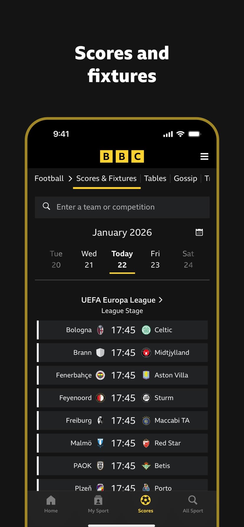 BBC Sport screenshot 4 - screenshot