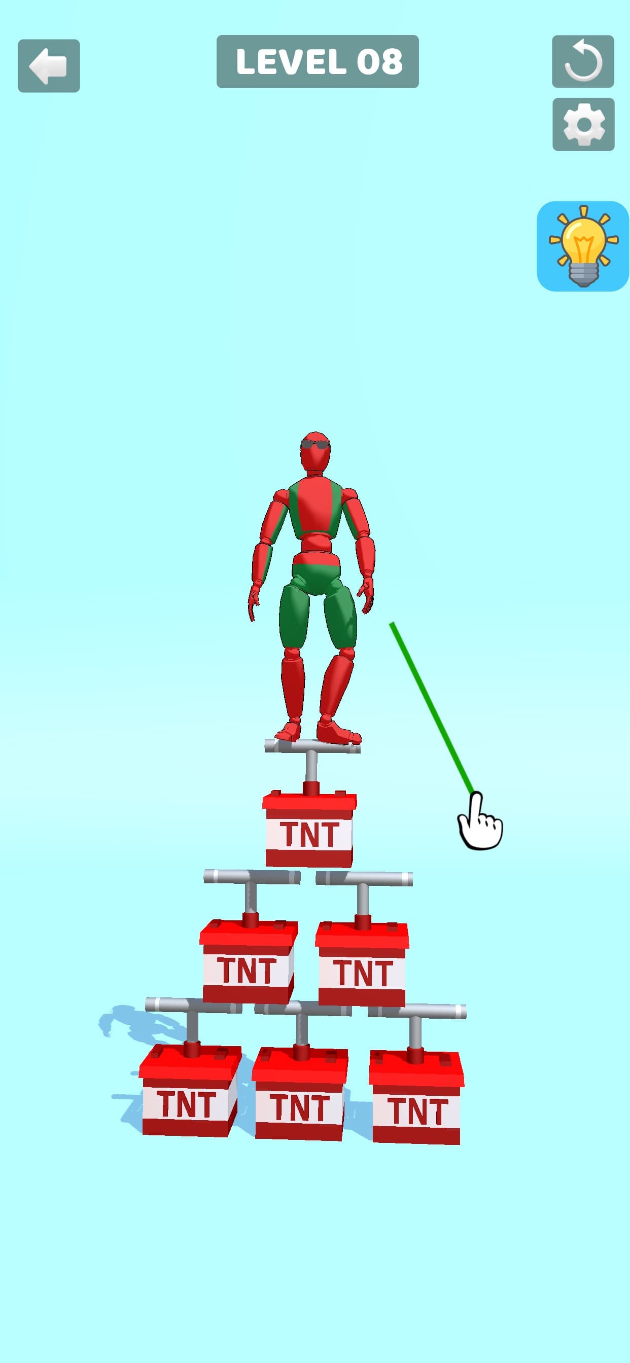 Dummy Destruction Puzzle screenshot 4 - screenshot