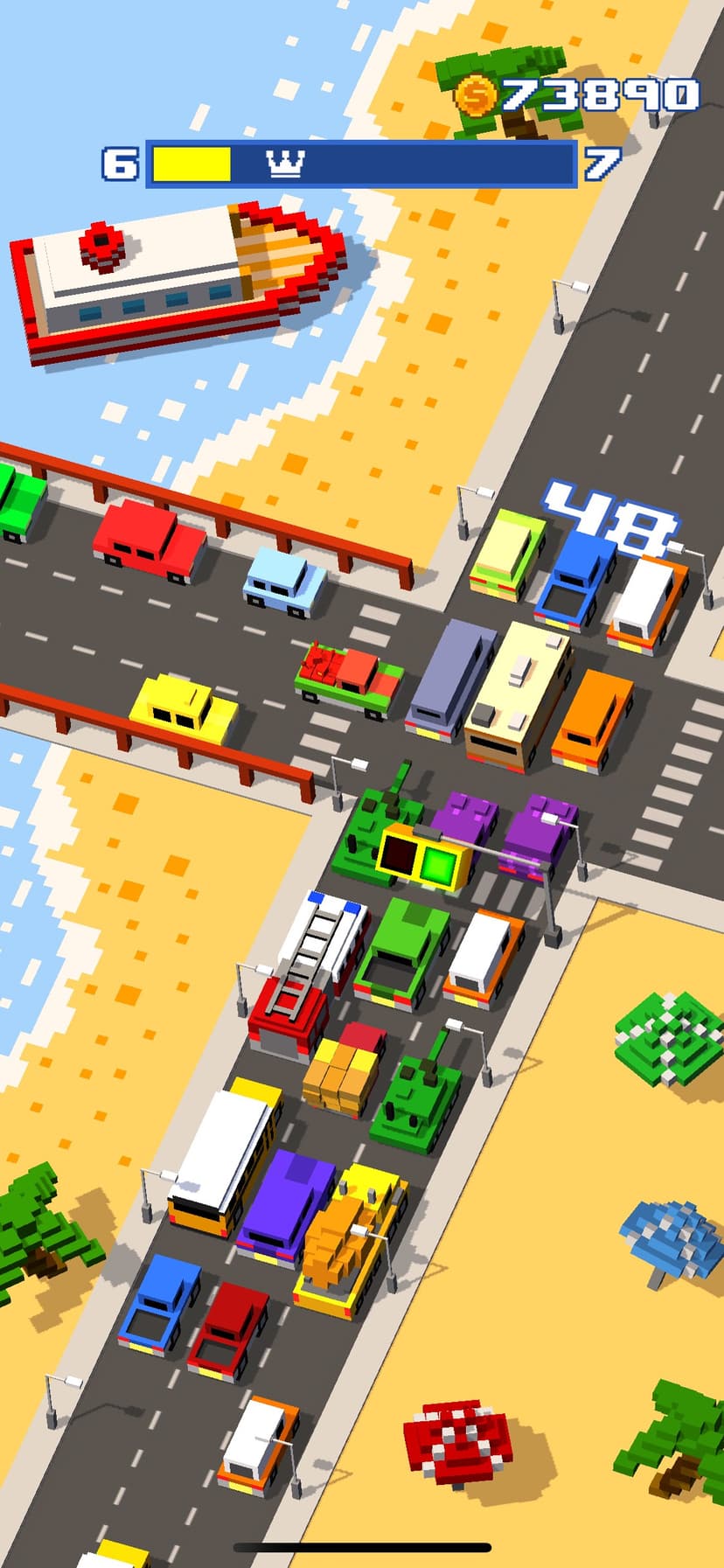 Crossy Crash Traffic Panic screenshot 6 - screenshot
