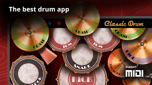 Classic Drum: play drums screenshot 1 - screenshot
